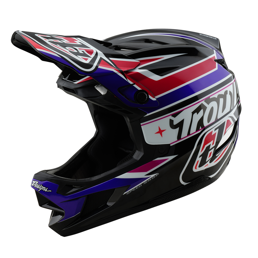 D4 AS POLYACRYLITE HELMET LINEAR BLACK