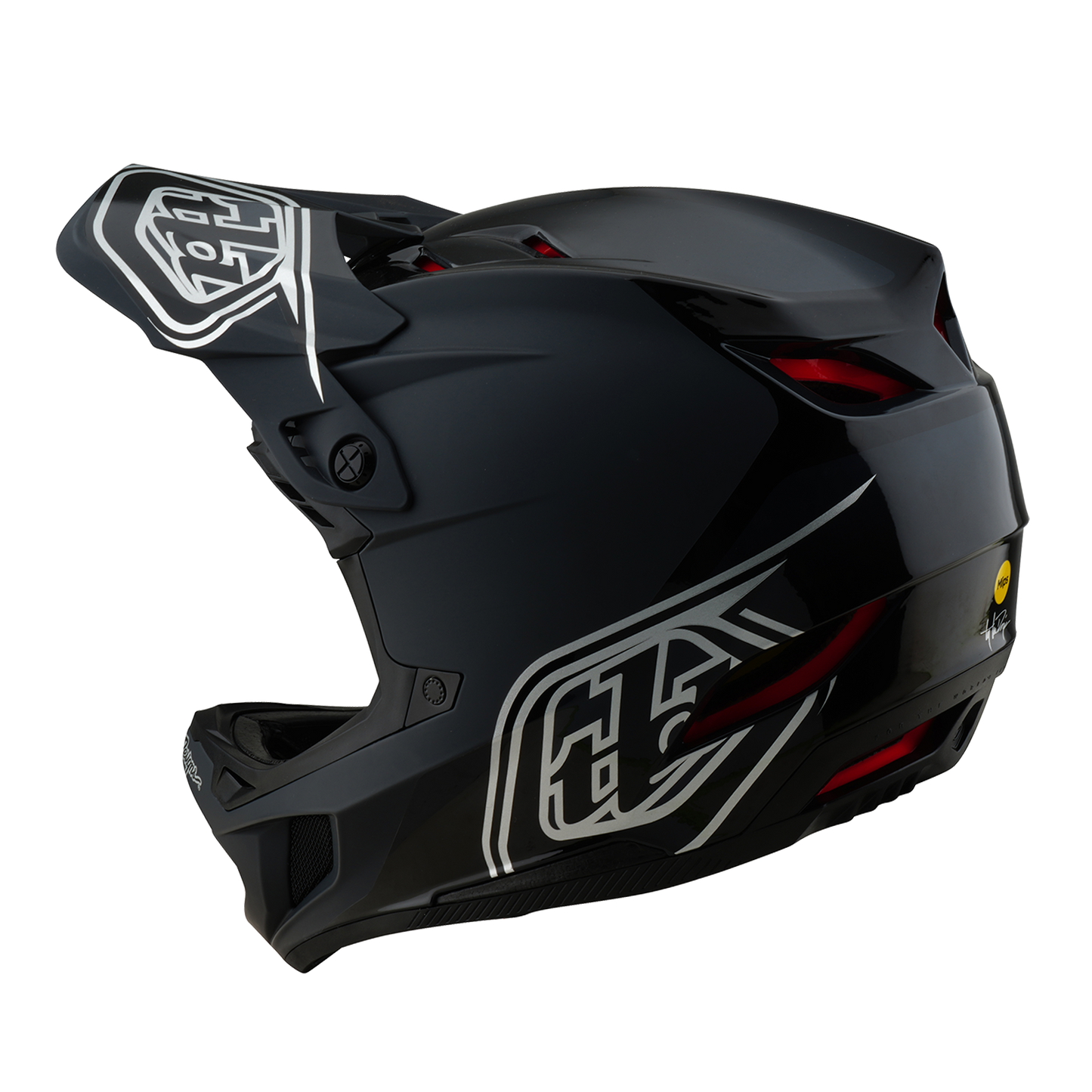 D4 AS POLYACRYLITE HELMET SHADOW BLACK