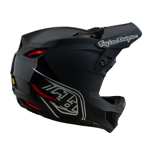 D4 AS POLYACRYLITE HELMET SHADOW BLACK