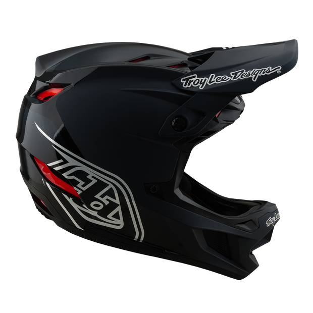D4 AS POLYACRYLITE HELMET SHADOW BLACK