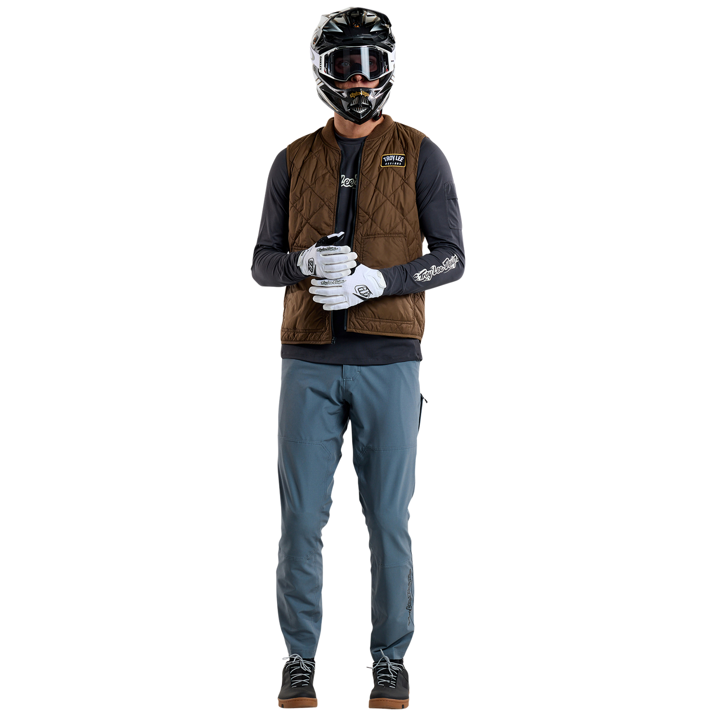 RUCKUS RIDE VEST MONO CHOCOLATE