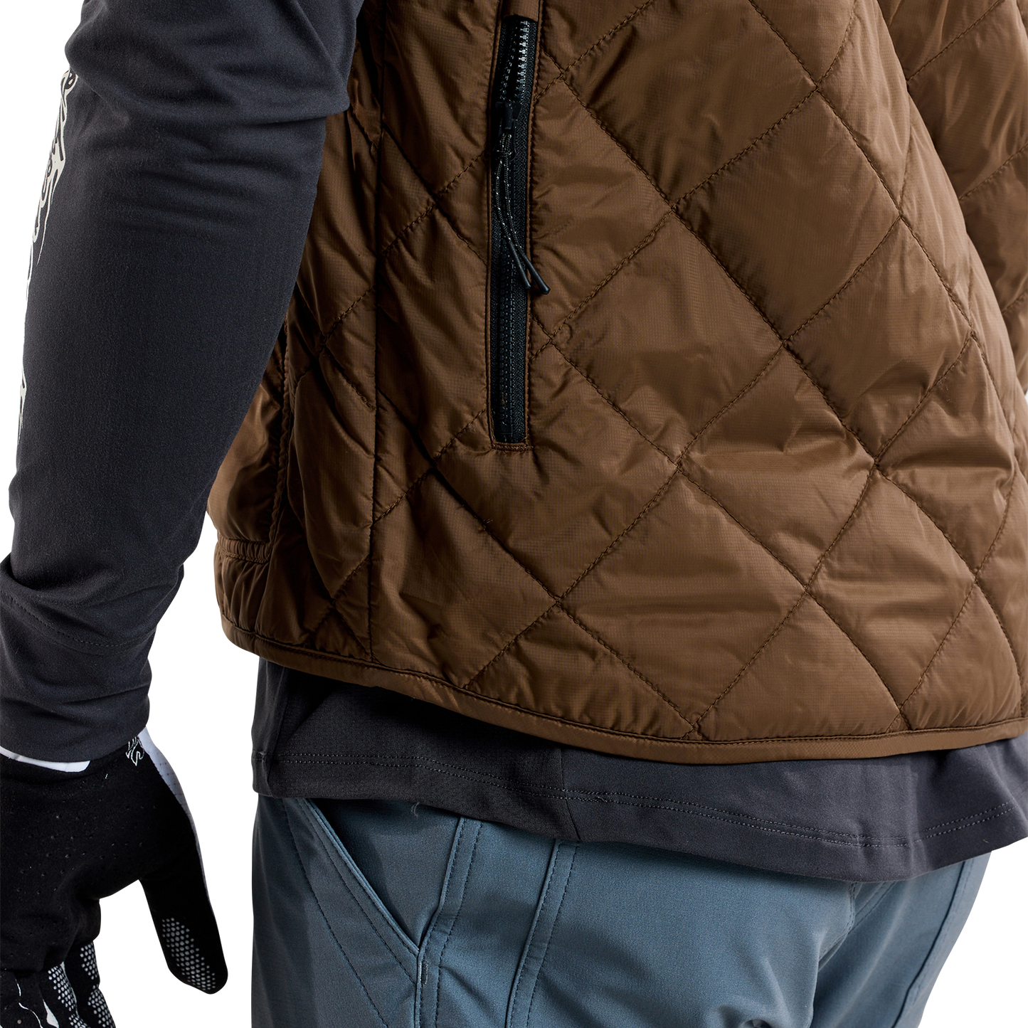 RUCKUS RIDE VEST MONO CHOCOLATE