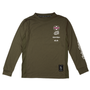 YOUTH SKYLINE RIDE LONG SLEEVE TEE WORLDWIDE CAPER