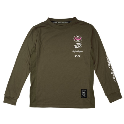 YOUTH SKYLINE RIDE LONG SLEEVE TEE WORLDWIDE CAPER