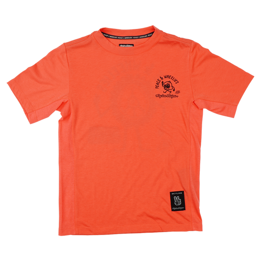 YOUTH SKYLINE RIDE SHORT SLEEVE TEE P&W MELON