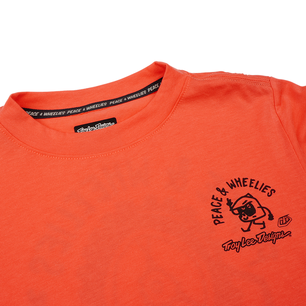 YOUTH SKYLINE RIDE SHORT SLEEVE TEE P&W MELON