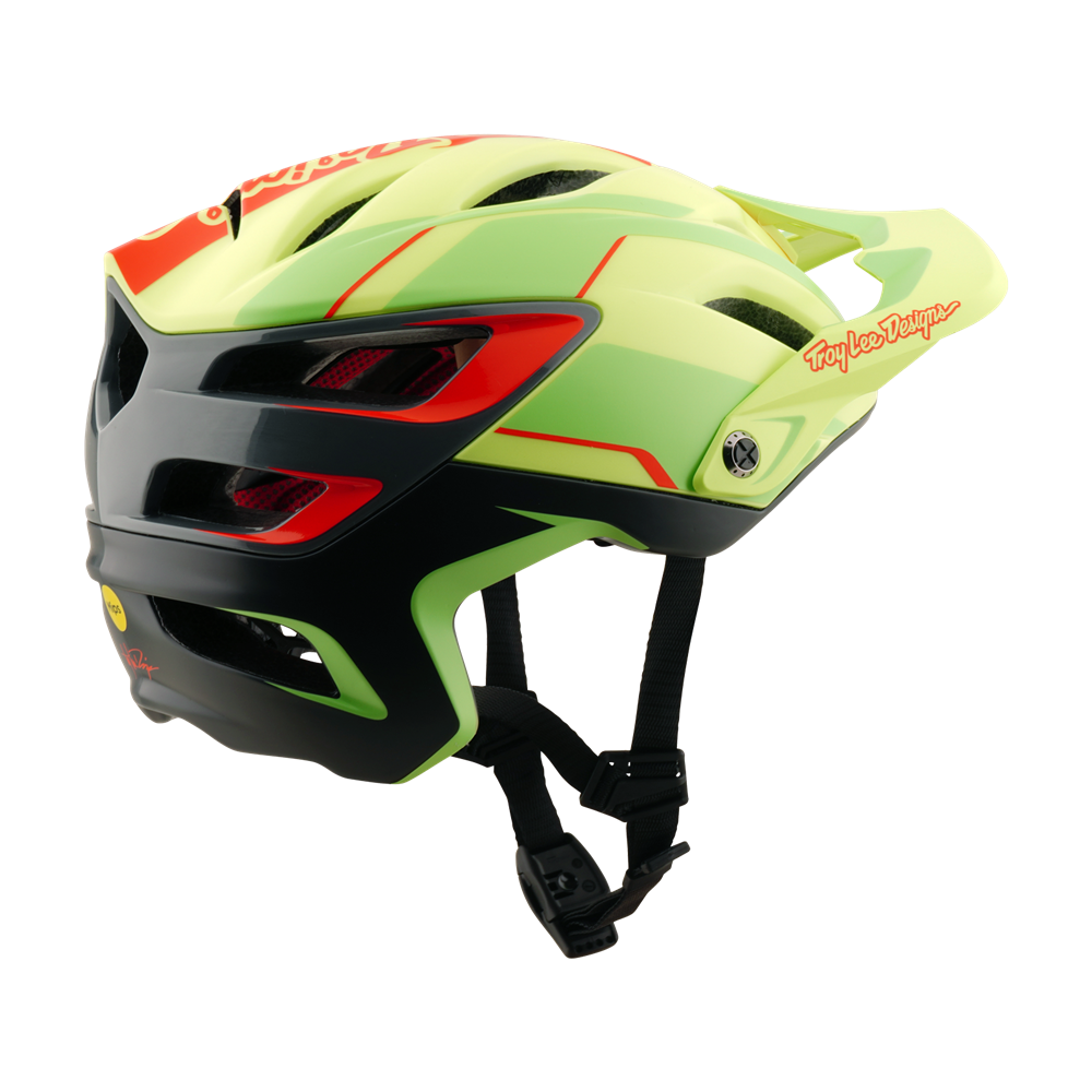 A3 AS HELMET LINES GLO YELLOW