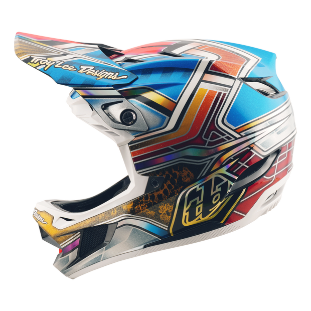 D4 CARBON AS HELMET LOWRIDER BLUE
