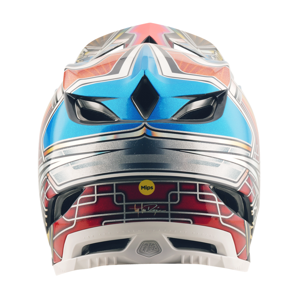 D4 CARBON AS HELMET LOWRIDER BLUE