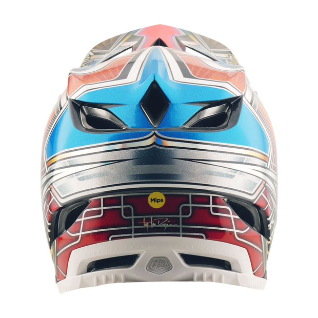 D4 CARBON AS HELMET LOWRIDER BLUE