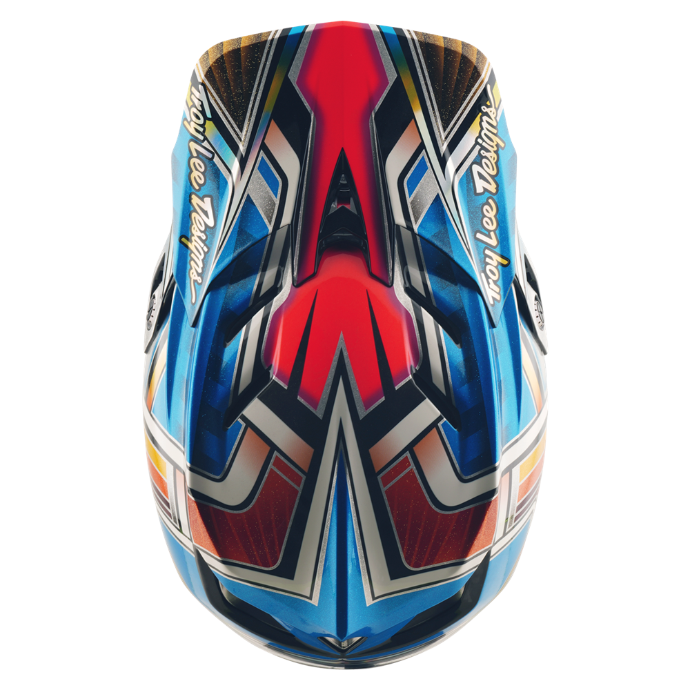 D4 CARBON AS HELMET LOWRIDER BLUE