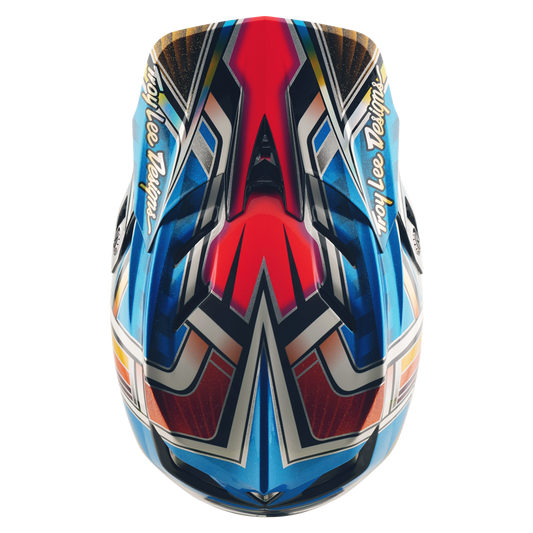 D4 CARBON AS HELMET LOWRIDER BLUE