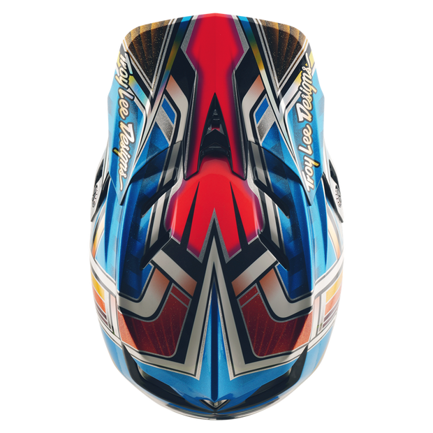 D4 CARBON AS HELMET LOWRIDER BLUE
