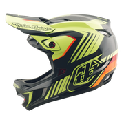 D4 AS POLYACRYLITE HELMET QUALIFER BLACK / YELLOW