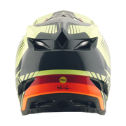 D4 AS POLYACRYLITE HELMET QUALIFER BLACK / YELLOW