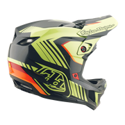 D4 AS POLYACRYLITE HELMET QUALIFER BLACK / YELLOW