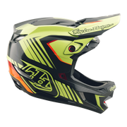 D4 AS POLYACRYLITE HELMET QUALIFER BLACK / YELLOW