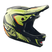 D4 AS POLYACRYLITE HELMET QUALIFER BLACK / YELLOW