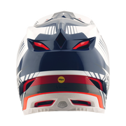 D4 AS POLYACRYLITE HELMET QUALIFER BLUE / WHITE