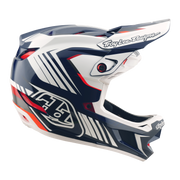 D4 AS POLYACRYLITE HELMET QUALIFER BLUE / WHITE