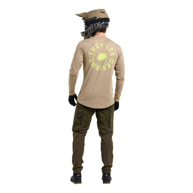 RUCKUS LONG SLEEVE RIDE TEE THE FUZZ TIMBER