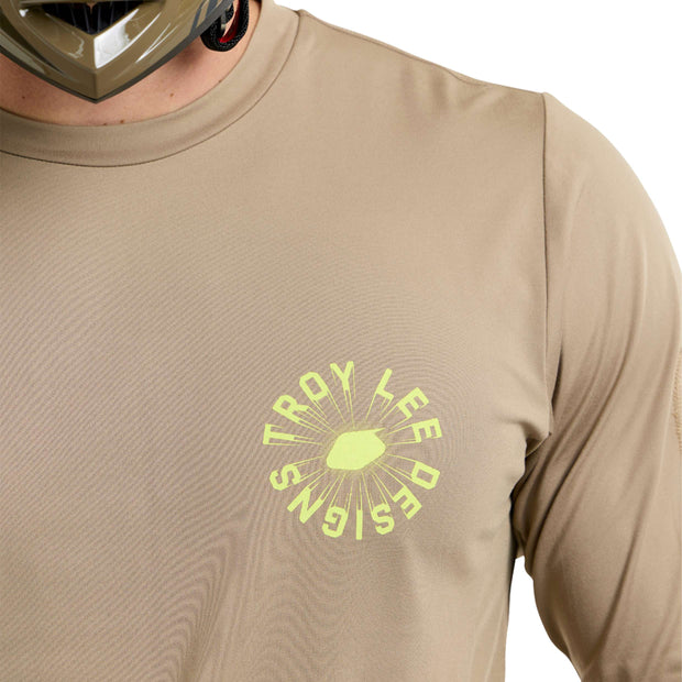 RUCKUS LONG SLEEVE RIDE TEE THE FUZZ TIMBER