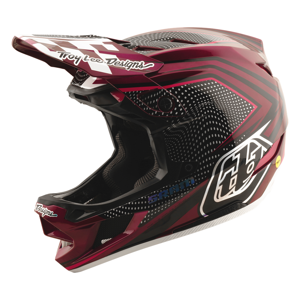 D4 AS CARBON HELMET SRAM RADIOSCAPE BLACK / BERRY