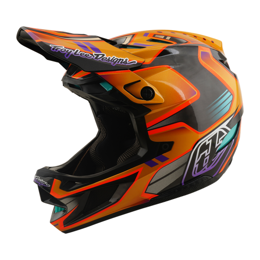 D4 AS CARBON HELMET CREST GOLD