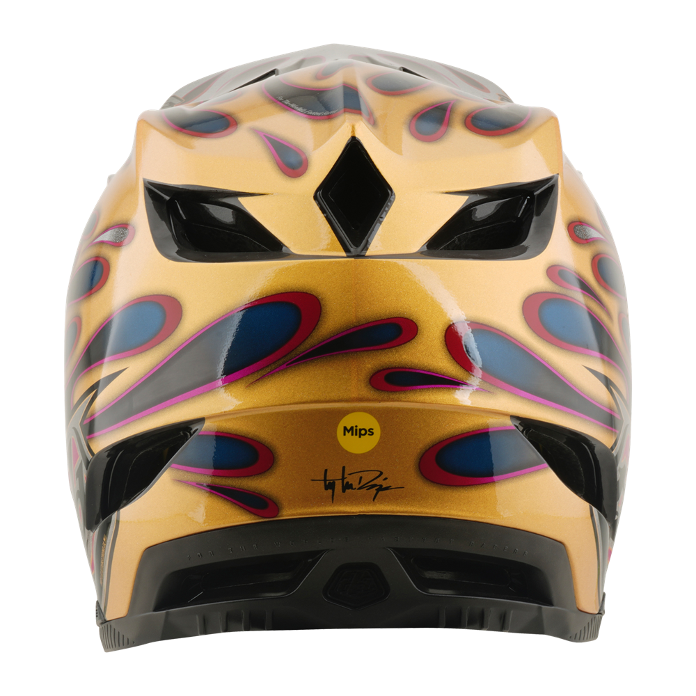 D4 AS CARBON HELMET OVERSPRAY GOLD / BLACK