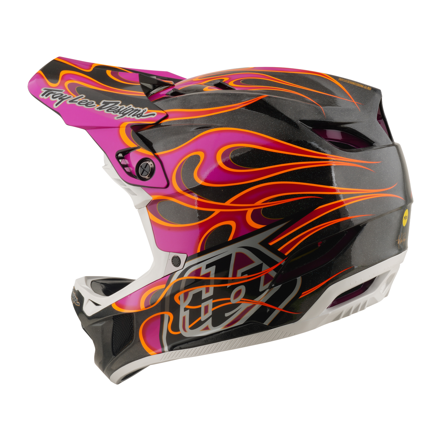 D4 AS CARBON HELMET TORCHED CARBON / MAGENTA