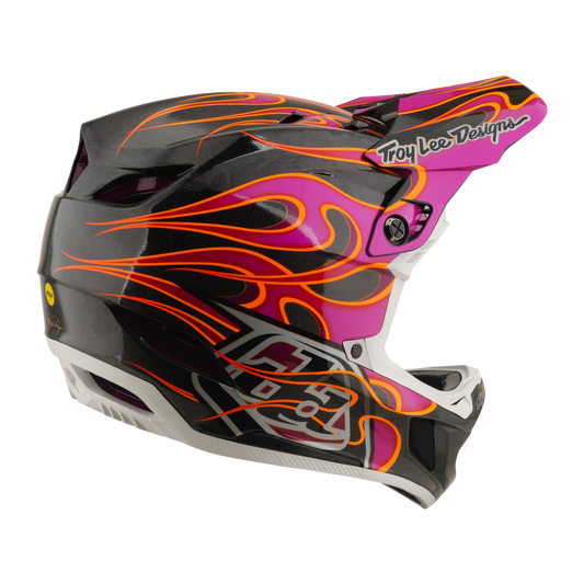 D4 AS CARBON HELMET TORCHED CARBON / MAGENTA