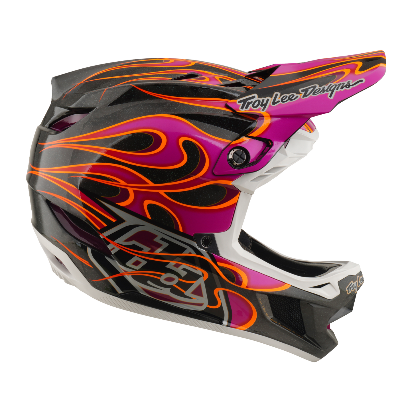 D4 AS CARBON HELMET TORCHED CARBON / MAGENTA