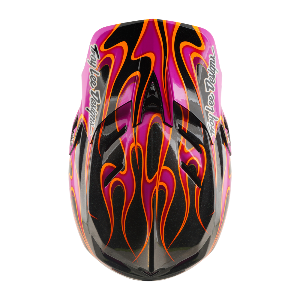 D4 AS CARBON HELMET TORCHED CARBON / MAGENTA