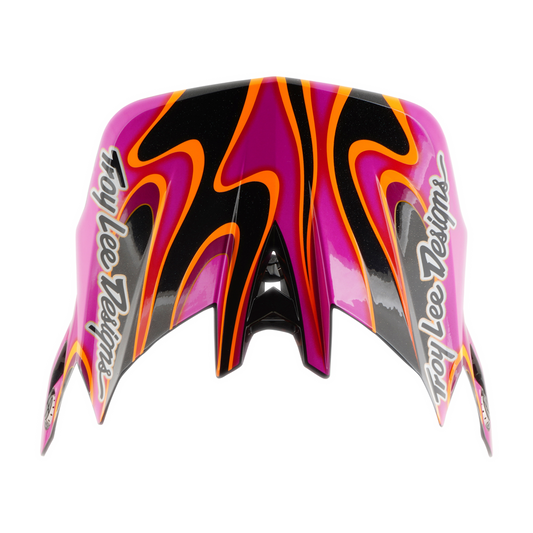 D4 VISOR TORCHED CARBON / MAGENTA