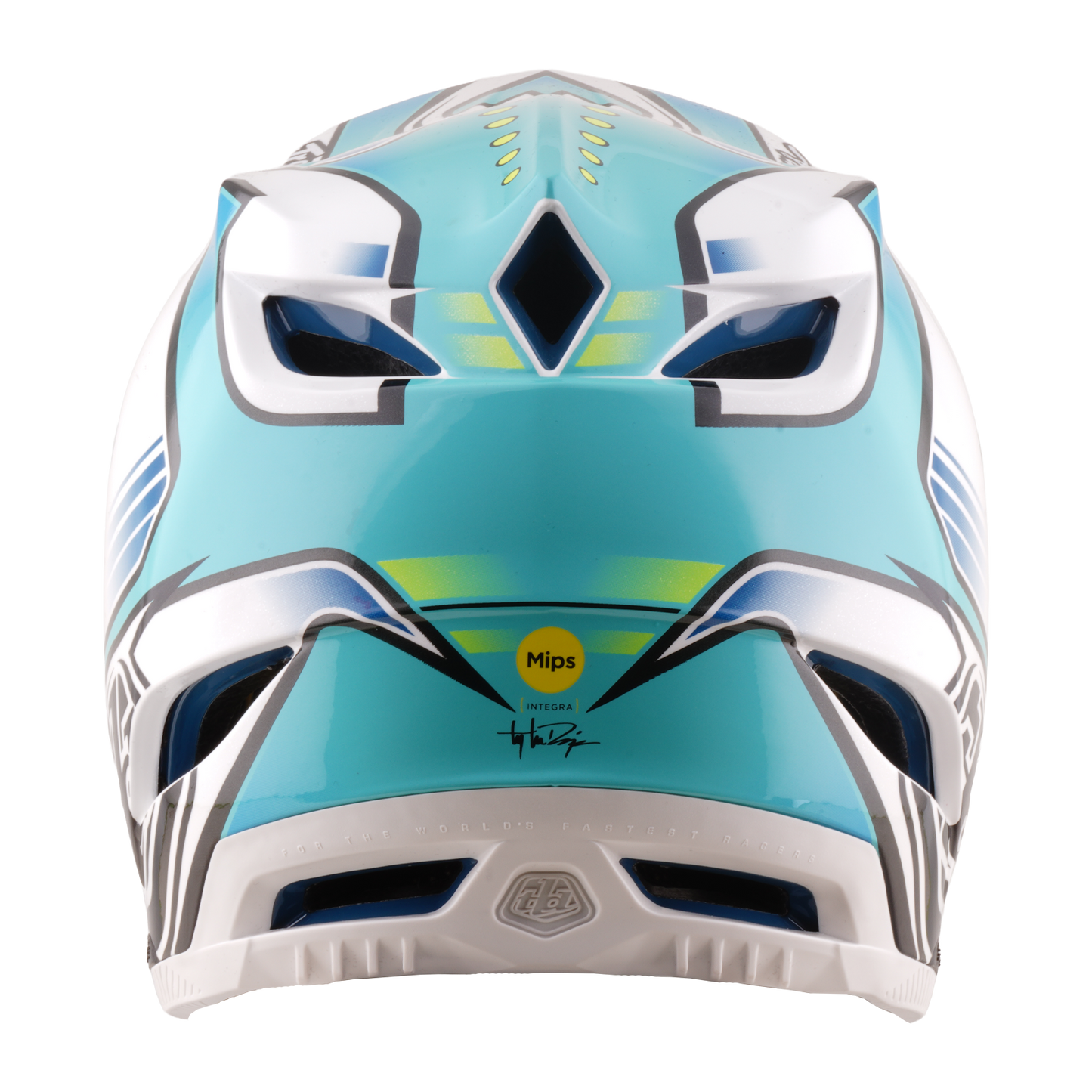 D4 AS COMPOSITE HELMET CREST REAL TEAL