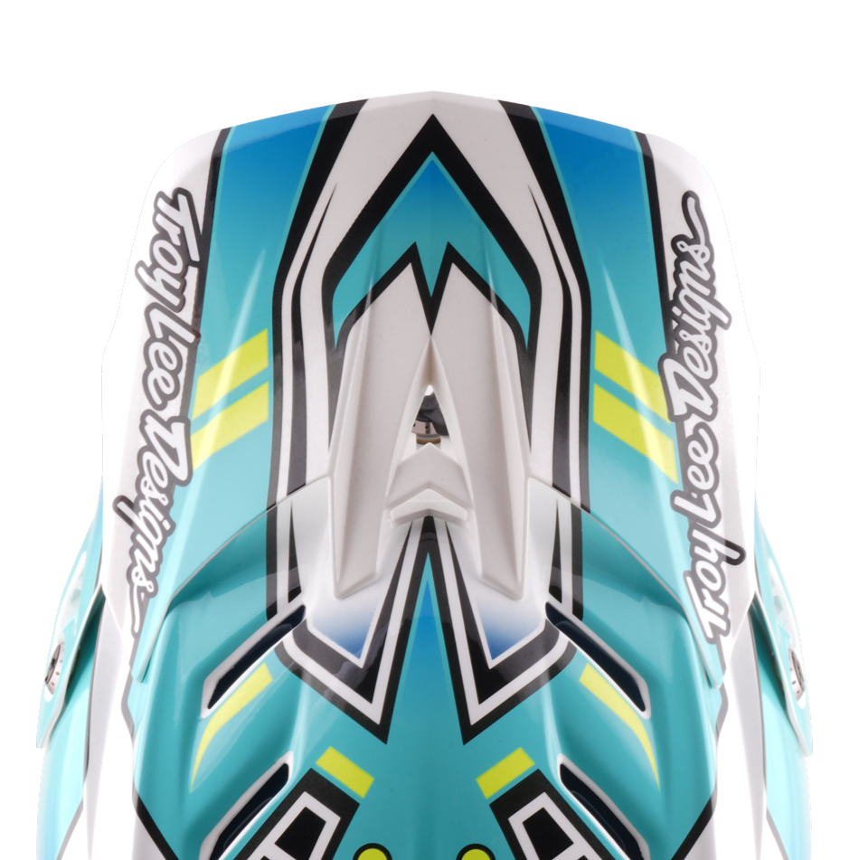 D4 VISOR CREST REAL TEAL