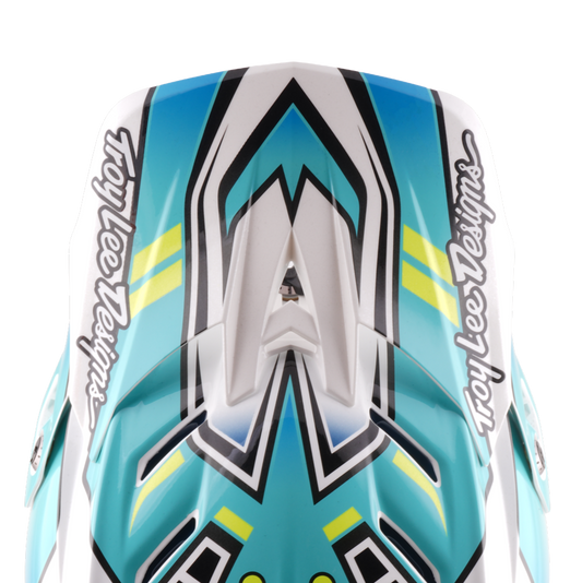 D4 VISOR CREST REAL TEAL