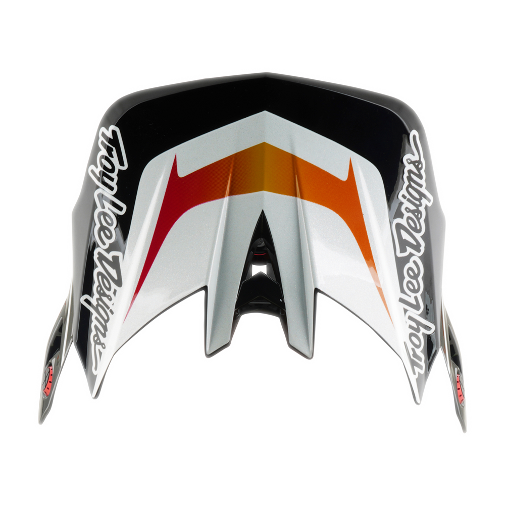 D4 VISOR LINED UP WHITE