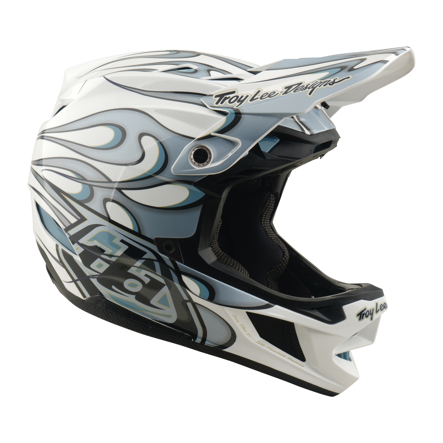 D4 AS COMPOSITE HELMET TORCHED WHITE / SILVER