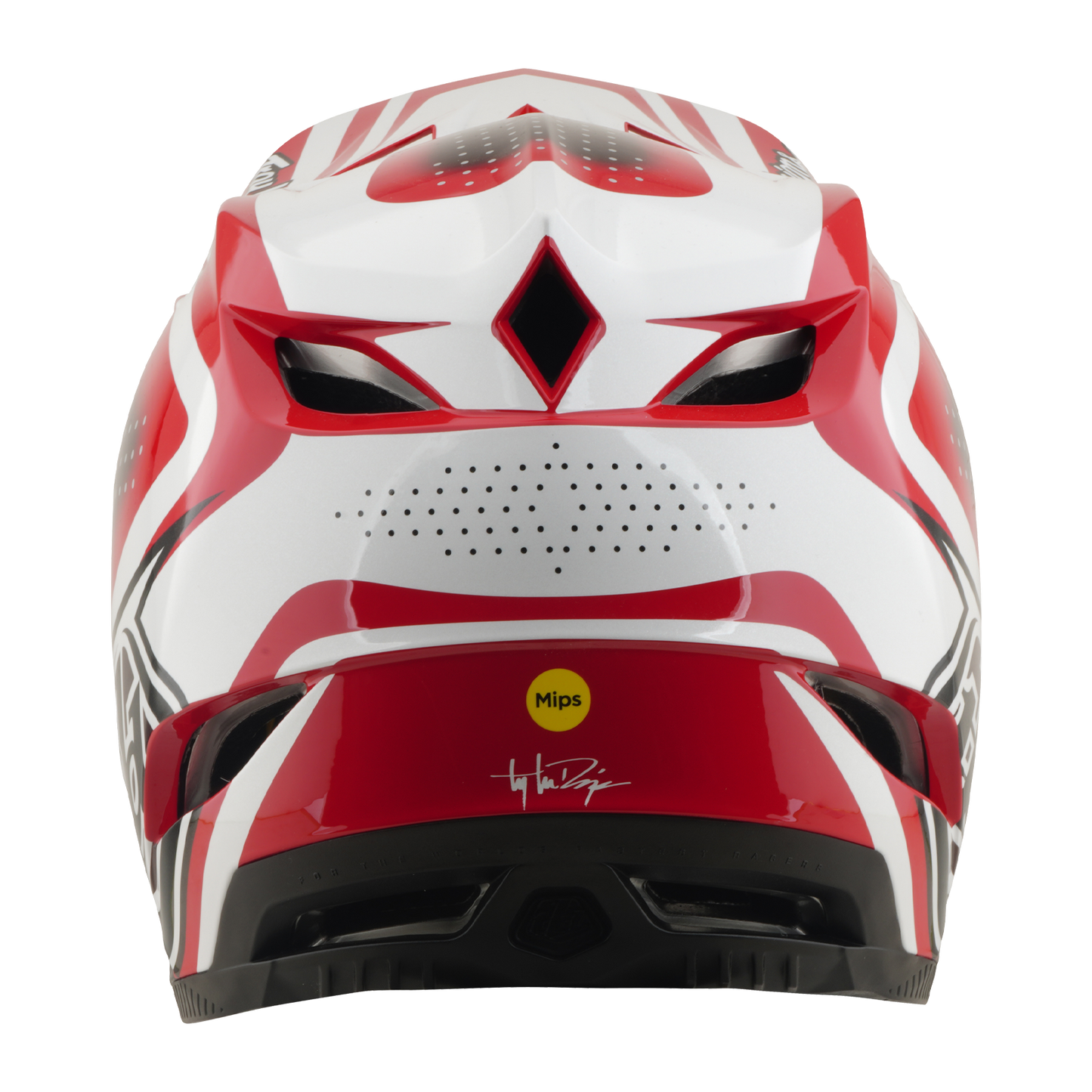 D4 AS POLYACRYLITE HELMET THE LINE FIRE / WHITE