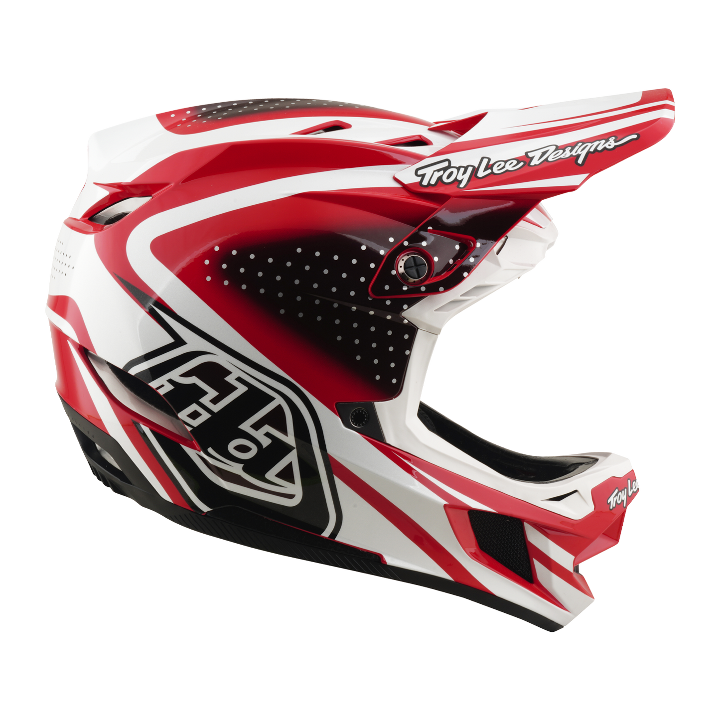 D4 AS POLYACRYLITE HELMET THE LINE FIRE / WHITE