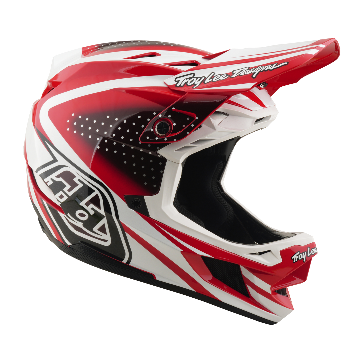 D4 AS POLYACRYLITE HELMET THE LINE FIRE / WHITE