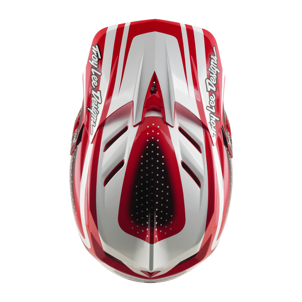D4 AS POLYACRYLITE HELMET THE LINE FIRE / WHITE