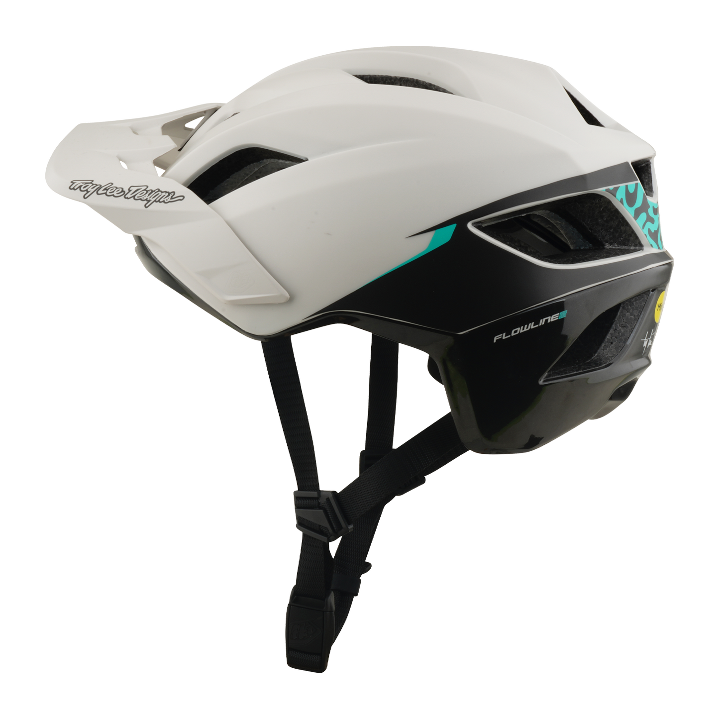 FLOWLINE SE AS  HELMET STACKS PUMICE / REAL TEAL