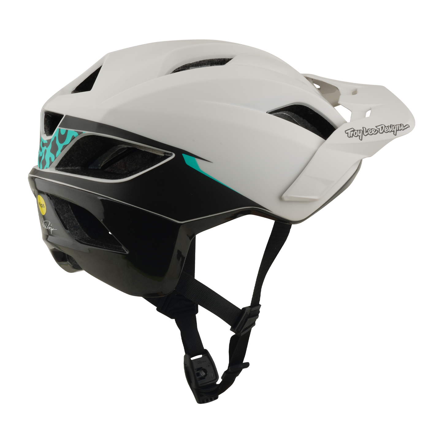 FLOWLINE SE AS  HELMET STACKS PUMICE / REAL TEAL