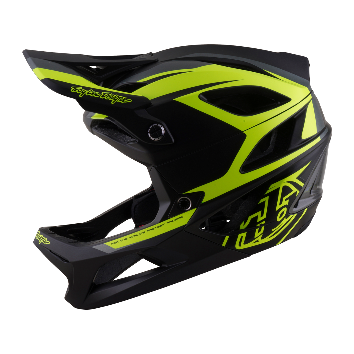 STAGE 2 AS HELMET HIGH VZ CHARCOAL / FLO YELLOW