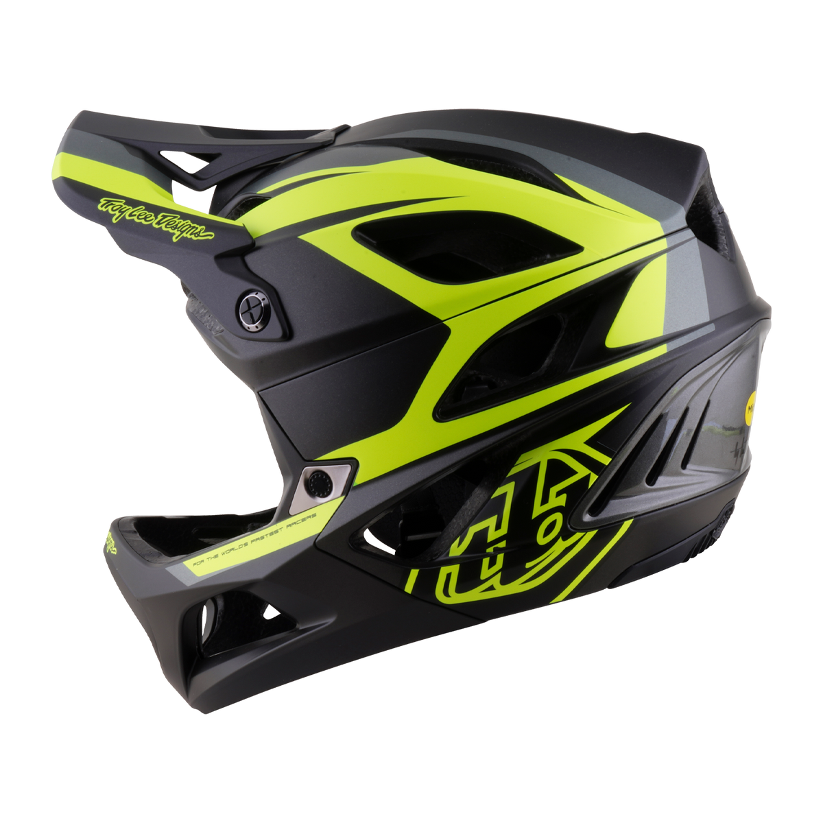 STAGE 2 AS HELMET HIGH VZ CHARCOAL / FLO YELLOW