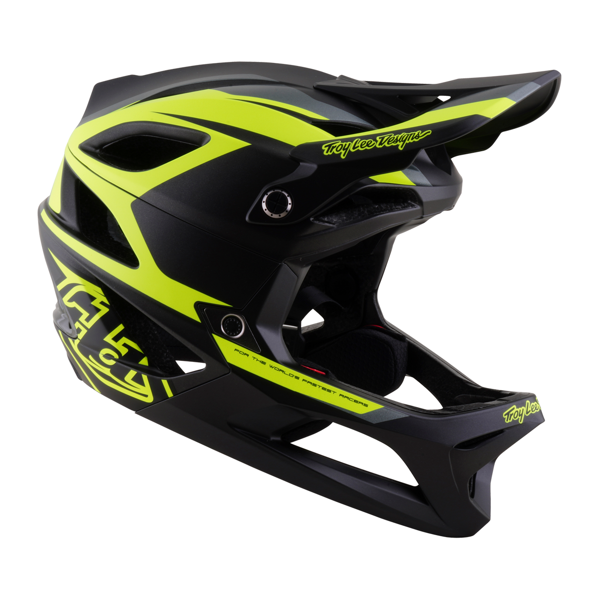 STAGE 2 AS HELMET HIGH VZ CHARCOAL / FLO YELLOW