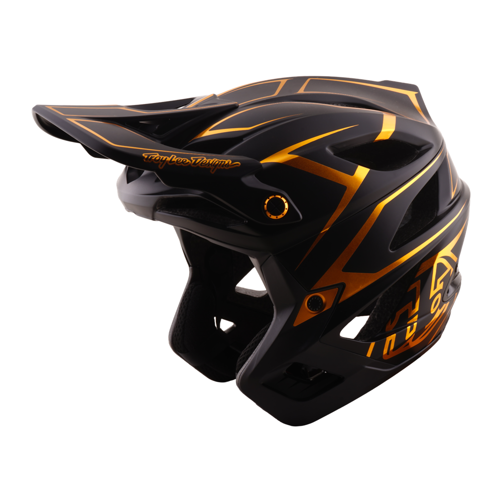 STAGE STUNT AS HELMET PINSTRIPE BLACK