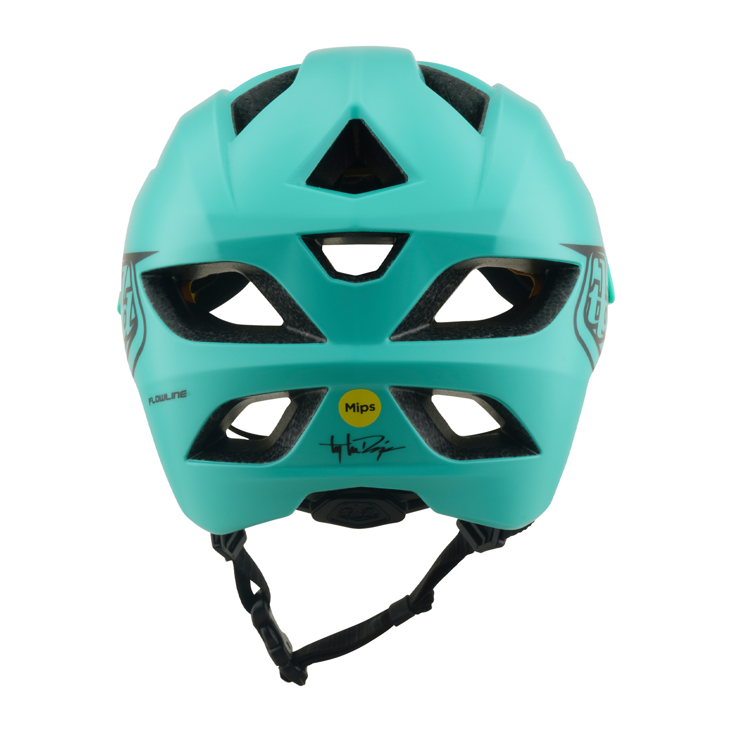 YOUTH FLOWLINE AS  HELMET POINT CHARCOAL / REAL TEAL